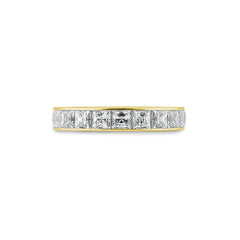 Schmaler Memoire Carree Diamantring – Eleganter Ring mit Diamanten - 41062840