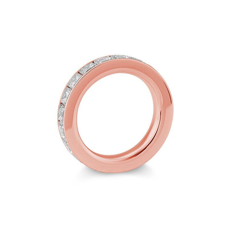 Schmaler Memoire Carree Diamantring – Eleganter Ring mit Diamanten - 41062840