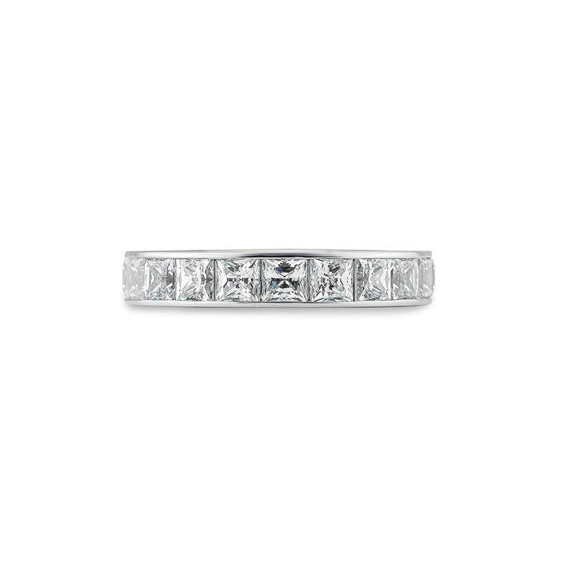 Schmaler Memoire Carree Diamantring – Eleganter Ring mit Diamanten - 41062840