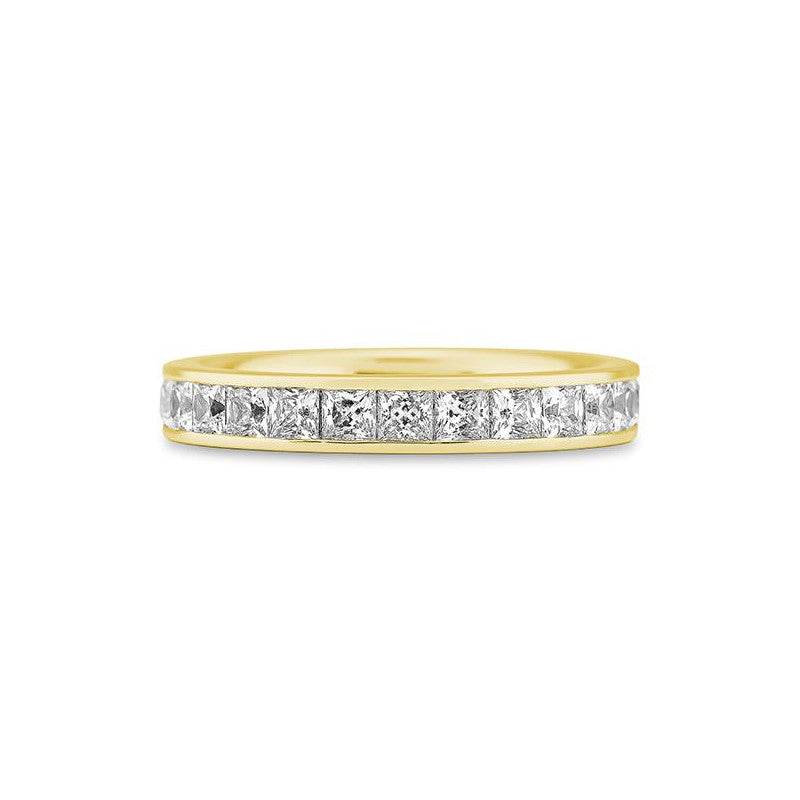 Schmaler Memoire Carree Diamantring – Eleganter Ring mit Diamanten - 41062850